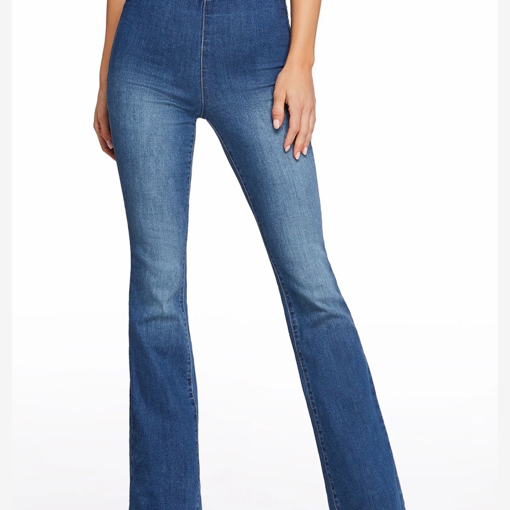 INC International Concepts Blue Flare Jeans